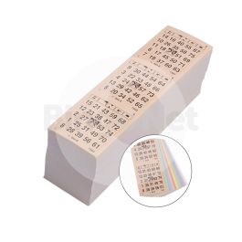 Ameisenkeks Bingoticket-Block 300 Tickets - System 25 Aus 75 Gelb